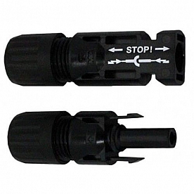 Samlex Solar MC4 Male x MC4 Female Connector 30 Amp Set Of 2 - MC4-2