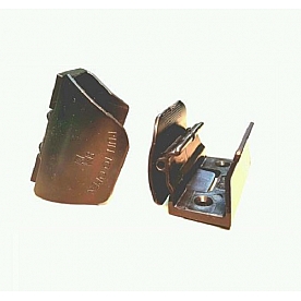 Mirrored Door Travel Latch - Set Of 2