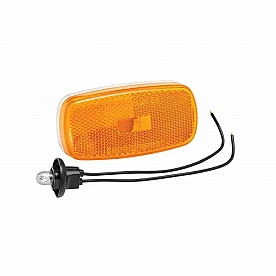 Bargman Side Marker Light Incandescent Bulb Amber Lens - 31-59-002