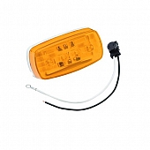Bargman Side Marker Light LED Bulb Amber Lens - 47-58-032
