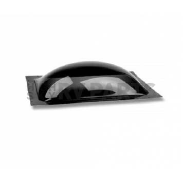 Specialty Recreation Rectangular Skylight 5 inch Bubble Type Dome Opening 14 inch x 30 inch Smoke Black - SL1430S