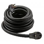 Power Supply Cord FLEX50A, 30' Length, 50 Amp, 4 Prong Male x Female End