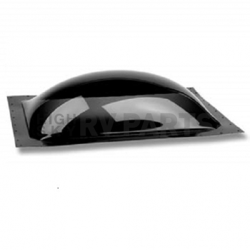 Specialty Recreation Rectangular Skylight 4-1/2 inch Bubble Type Dome Opening 15 inch x 18 inch Smoke Black - SL1518S