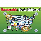 State Stickers USA Removable - REMOVABLESTATESTICKERS