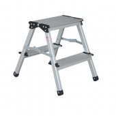 Stromberg Carlson Aluminum 2 Step Stool 15.5 inch Height