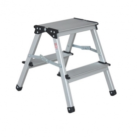 Stromberg Carlson Aluminum 2 Step Stool 15.5 inch Height