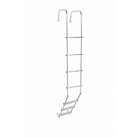 Stromberg Carlson Universal RV Aluminum Ladder, 7.70', 7 Steps