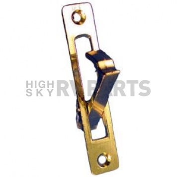 Strybuc Interior Door Pull Flat Style - Brass Plated Single