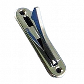 Strybuc Retractable Garment Clothes Hook Chrome Plated Silver - 829C