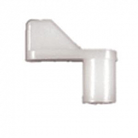 Window Screen Clip 1/4 Inch Offset Size White - Set of 6