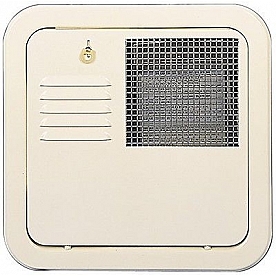 Suburban Water Heater Access Door Colonial White - 6255ACW
