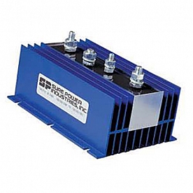 Sure Power RV Battery Isolator 120 Amp Single-Input Dual-Output 1202-D