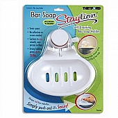 Bar Soap Holder Staytion (TM) White