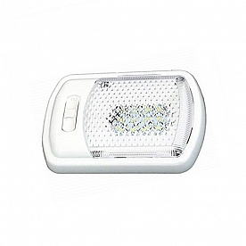 Dome Light 12 LED Clear Acrylic Diffuser Lens