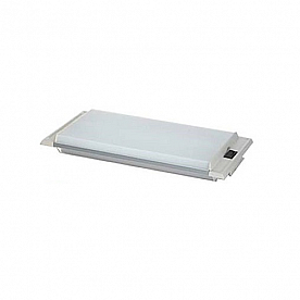 Thin-Lite Interior Light 700 Series 14.75 inch x 6.6 inch Euro Style Dual Fluorescent Tube - DIST-732