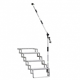 Torklift Aluminum Glow Step Hand Rail - A7621
