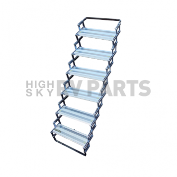 Torklift Entry Glow Step - 6 Manual Folding Steps 8 inch - A7806