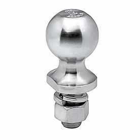 Tow Ready 1-7/8 inch Trailer Hitch Ball - 2000 GTW - 3/4 inch Diameter 2-3/8 inch Long Shank Zinc