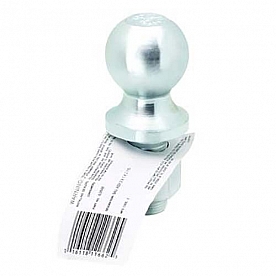 Tow Ready 2 inch Trailer Hitch Ball - 7.5K GTW For 1 inch Diameter 2-1/8 inch Long Shank - 63848