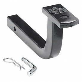 Tow Ready Class II Drawbar 1.25 inch Hitch Ball Mount 10 inch Shank 5 inch Rise 3/4 inch Ball Hole