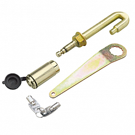 Tow Ready J-Pin Anti-Rattle Lockset for 2 inch Receivers 63201 