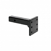 Tow Ready Pintle Hook Mounting Plate - 2 inch Receiver 7-5/8 inch Shank Length - 63056