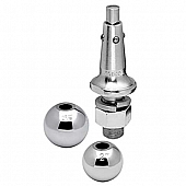 Tow Ready Trailer Hitch Ball - 2 Inch/ 2-5/16 Inch with 1 Inch Shank - 63804 