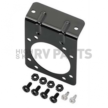 Tow Ready Trailer Wiring Connector Holder, For Use With 7-Way Flat Pin Connectors