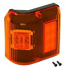 Trailer Light 86 Series Amber Lens LED Bulb