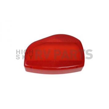 Trailer Light Lens Used For Bargman 47-07-001 Stop/ Tail/ Turn Light Red Snap On