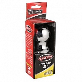 Trimax Locks 2 inch Hitch Ball - 8000 GTW with 1 inch Long Shank 