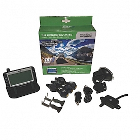 Truck System Technology Tire Pressure Monitoring System 6 Flow Thru Sensor