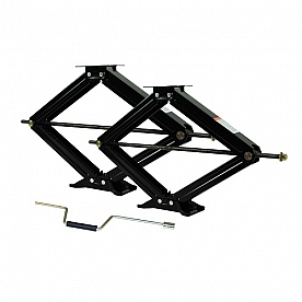 Ultra-Fab 30 inch Leveling Scissor Jack - 6500 LB - Set Of 2 - 48-979031