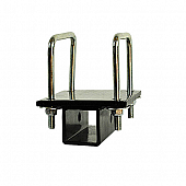 Ultra-Fab Trailer Hitch Receiver Tube Adapter For 4 inch Square RV Bumper