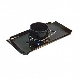 Ultra-Fab Trailer Tongue Jack Foot Plate for 2 inch Jack with Pin Clip - 49-954037 