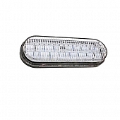 Diamond Group Back Up Light 45-LED Single White Oval