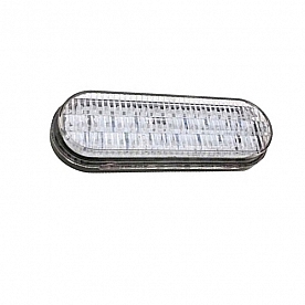 Diamond Group Back Up Light 45-LED Single White Oval