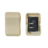 Diamond Group Contour Rocker SPST - Ivory Momentary Switch On/Off, 1 Per Card DG2B58VP