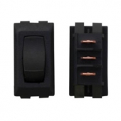 Diamond Group Interior Light Switch, On/Off/On, Black Set Of 3 - DGD127UPB