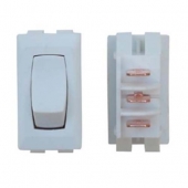 Diamond Group Interior Light Switch, On/On, White 1/card - DG41UVP