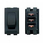 Diamond Group On/Off Interior Light Switch, 2-Way Lighting SPST - Black 1/card DG26UVP