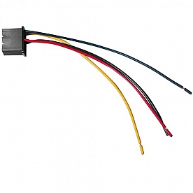 Diamond Group Slide Out Switch Wiring Harness, 4 Pin Square Connector 6 inch Single