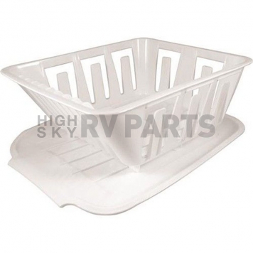 Dish Drainer With Drainer Tray White A77001
