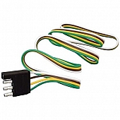 Valterra Trailer Wiring Flat Connector - 4 Way 3' Wire Length - A10-4403 