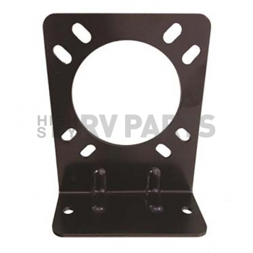 Trailer Wiring Connector Mounting Bracket; For Use With 7-Way Connector; With Retail Package