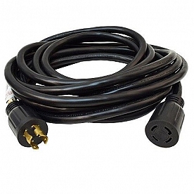 Valterra 25' RV Power Supply Cord 30 Amp, 4 Prong With Twist Lock