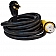 Valterra 25' RV Power Supply Cord, 50Amp, Black