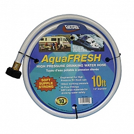 Valterra AquaFRESH Drinking Water Hose, 1/2 inch x 10'