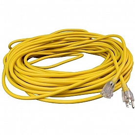 Valterra Extension Mighty Cord ™ 100 Foot Length 15 Amps Yellow