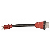 Valterra Mighty Cord 15AM - 50AF Detachable Adapter Cord 12″ -  A10-1550D